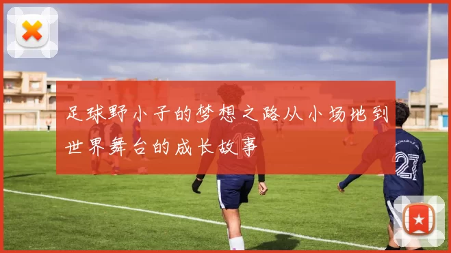 足球野小子的梦想之路从小场地到世界舞台的成长故事